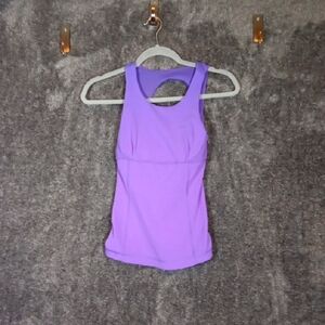 Lululemon Athletica Swank Tank In Power Purple Top Gym Running Womens Size 4